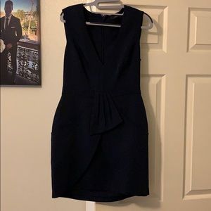 Navy cocktail dress